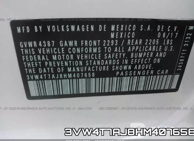 3VW4T7AJ8HM407658 фото 10