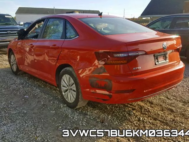 3VWC57BU6KM036344 фото 3