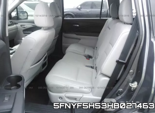 5FNYF5H53HB027463 фото 8