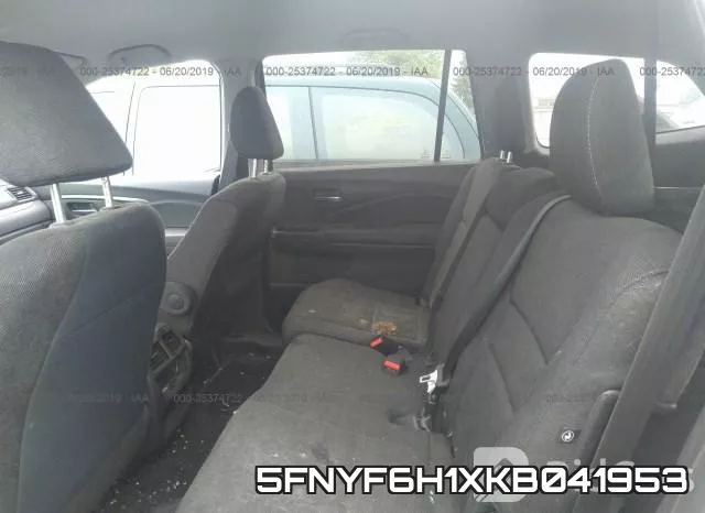 5FNYF6H1XKB041953 фото 9