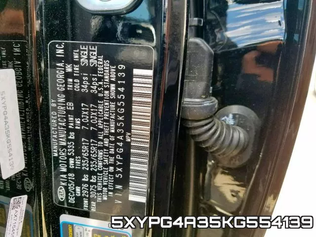 5XYPG4A35KG554139 фото 2