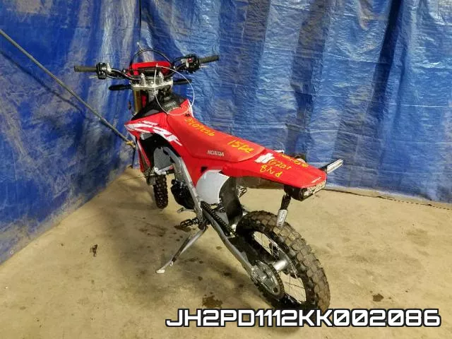 JH2PD1112KK002086 фото 4