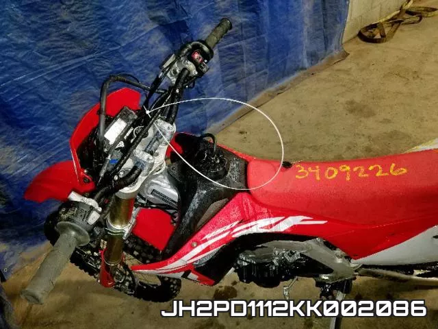 JH2PD1112KK002086 фото 6