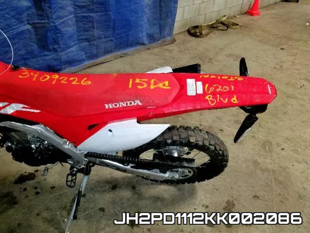 JH2PD1112KK002086 фото 7