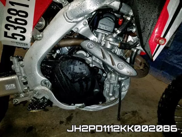 JH2PD1112KK002086 фото 8