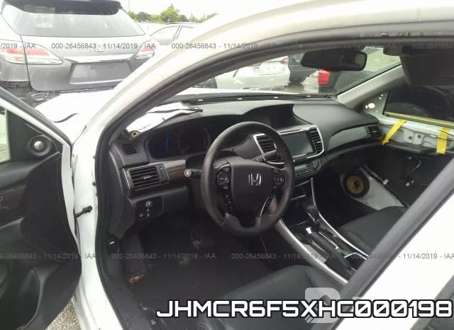 JHMCR6F5XHC000198 фото 6