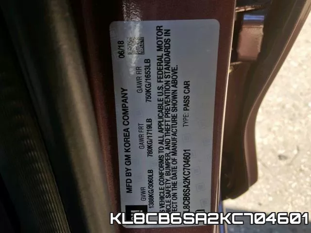 KL8CB6SA2KC704601 фото 2