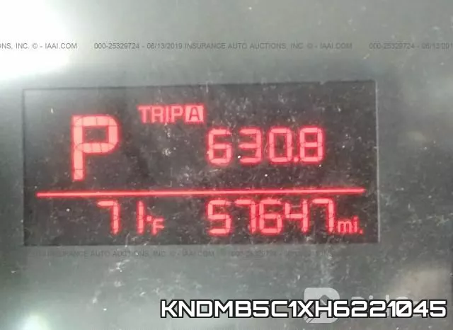 KNDMB5C1XH6221045 фото 8
