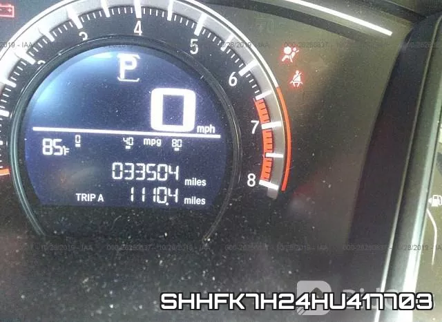 SHHFK7H24HU417703 фото 8
