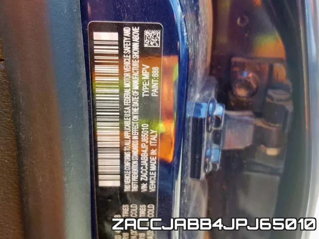 ZACCJABB4JPJ65010 фото 2