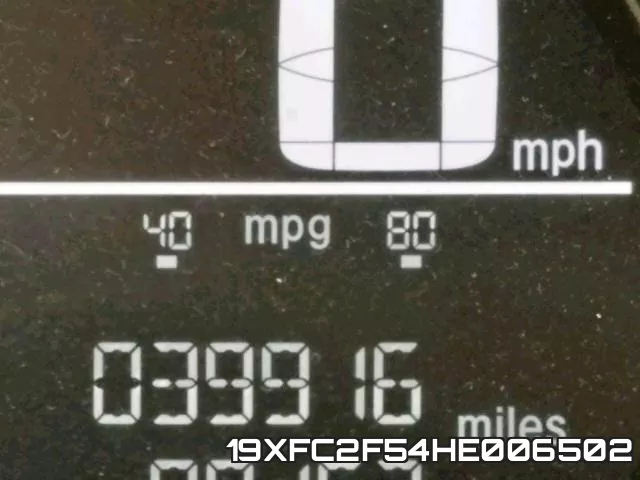 19XFC2F54HE006502 фото 9