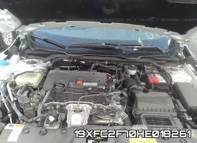 19XFC2F70HE018261 фото 2