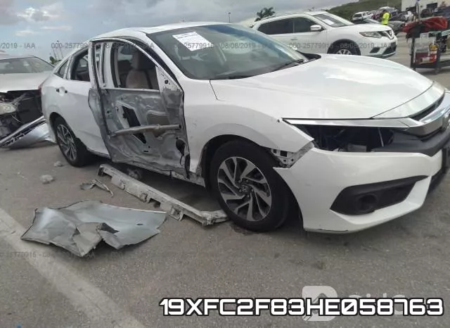 19XFC2F83HE058763 фото 7