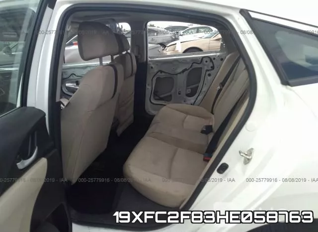 19XFC2F83HE058763 фото 9