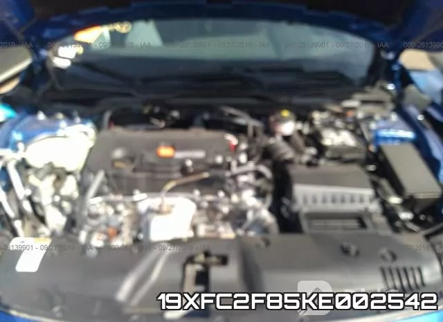 19XFC2F85KE002542 фото 2