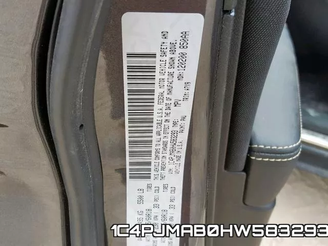 1C4PJMAB0HW583293 фото 2