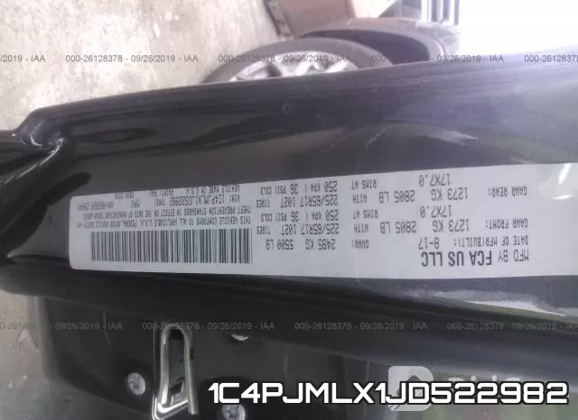 1C4PJMLX1JD522982 фото 10