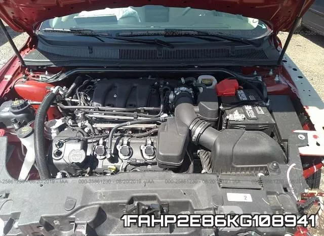 1FAHP2E86KG108941 фото 2