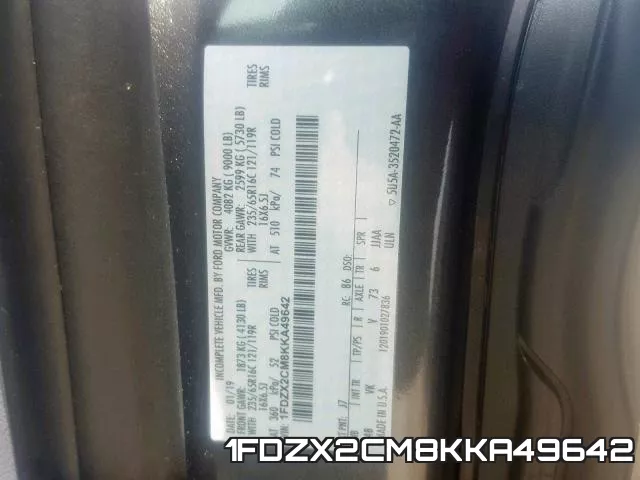1FDZX2CM8KKA49642 фото 2
