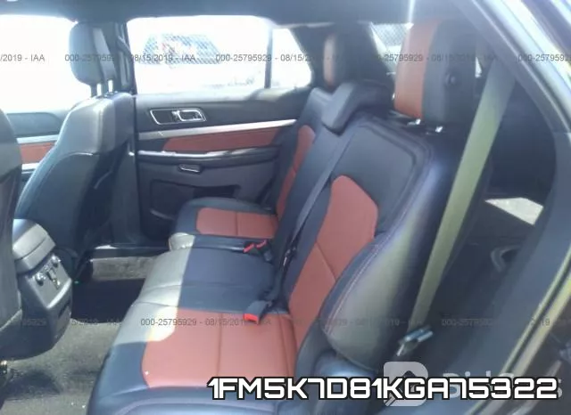 1FM5K7D81KGA75322 фото 9