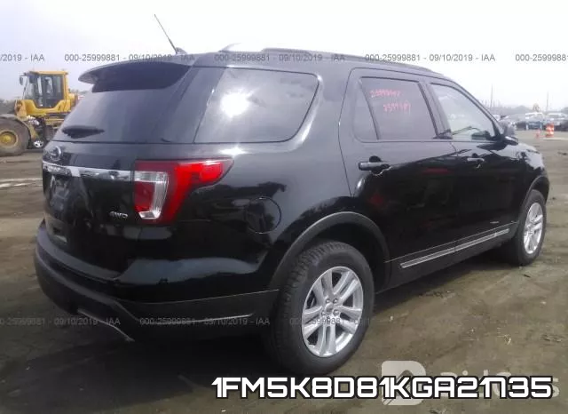 1FM5K8D81KGA21735 фото 5