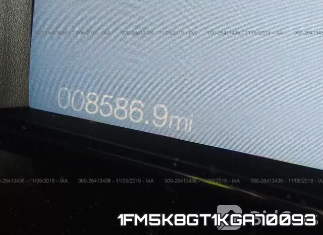 1FM5K8GT1KGA70093 фото 8
