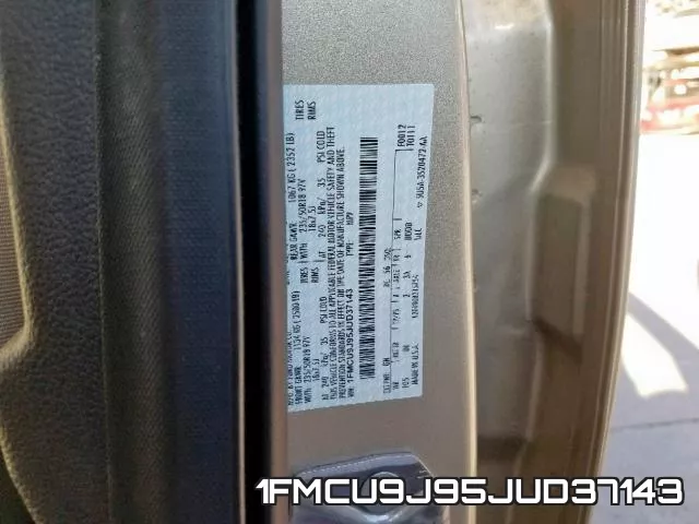 1FMCU9J95JUD37143 фото 2
