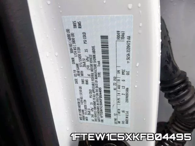 1FTEW1C5XKFB04495 фото 2