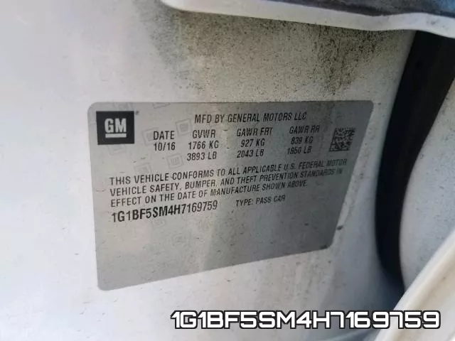 1G1BF5SM4H7169759 фото 2