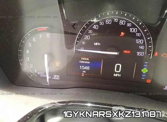 1GYKNARSXKZ131787 фото 8