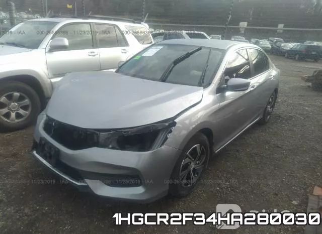 1HGCR2F34HA280030 фото 3
