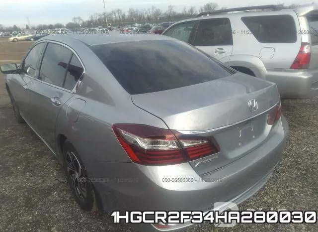 1HGCR2F34HA280030 фото 4
