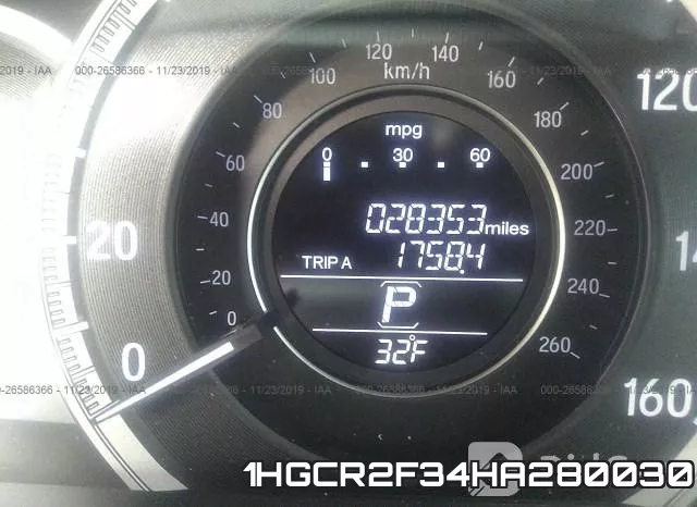 1HGCR2F34HA280030 фото 8