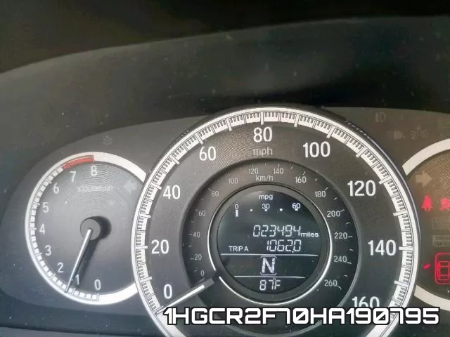 1HGCR2F70HA190795 фото 9
