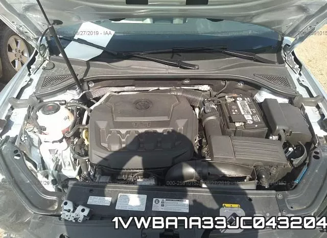 1VWBA7A33JC043204 фото 2