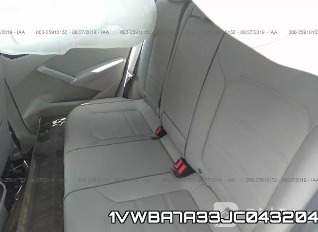 1VWBA7A33JC043204 фото 9