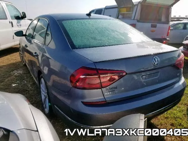 1VWLA7A3XKC000405 фото 3