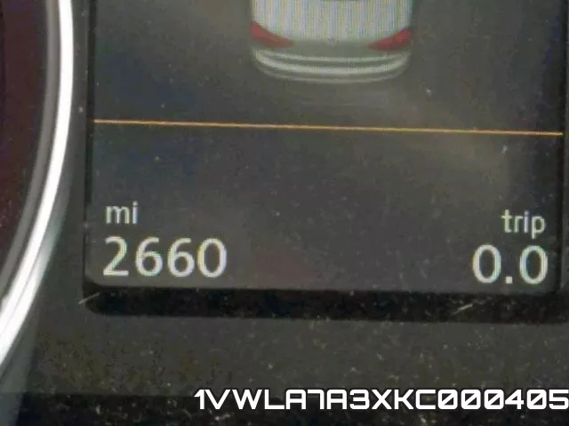 1VWLA7A3XKC000405 фото 8
