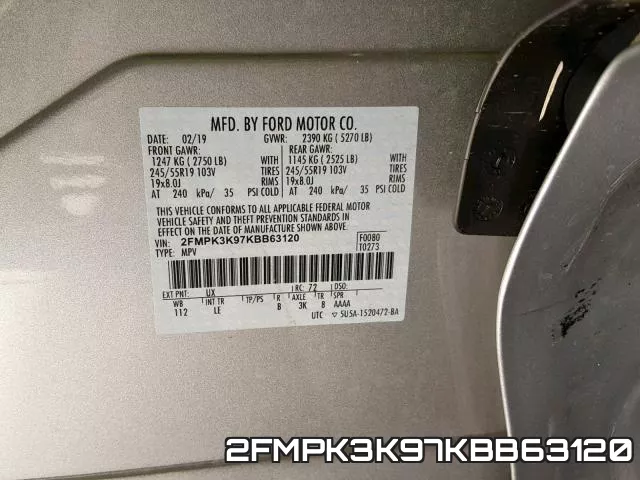 2FMPK3K97KBB63120 фото 2