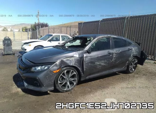 2HGFC1E52JH702735 фото 3