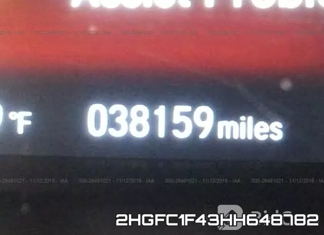 2HGFC1F43HH648782 фото 8