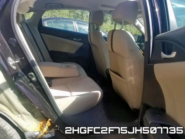 2HGFC2F75JH507735 фото 6