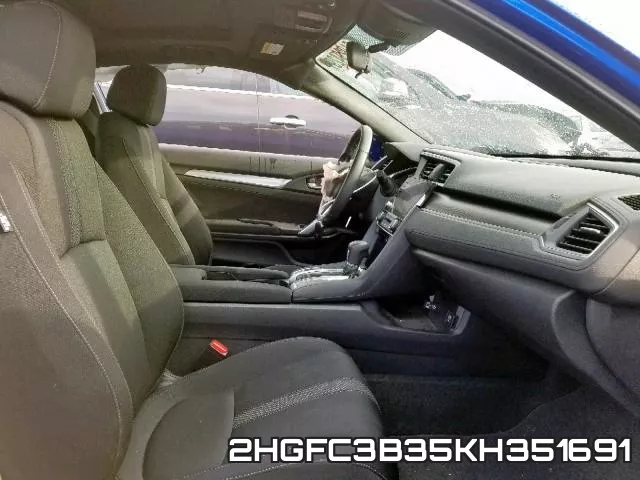 2HGFC3B35KH351691 фото 6