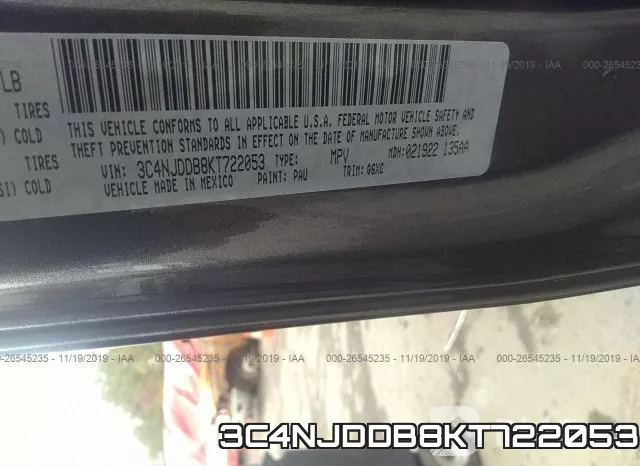 3C4NJDDB8KT722053 фото 9