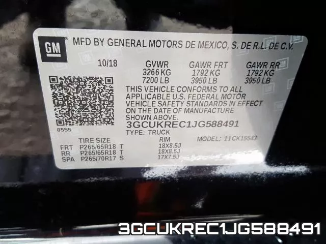 3GCUKREC1JG588491 фото 2