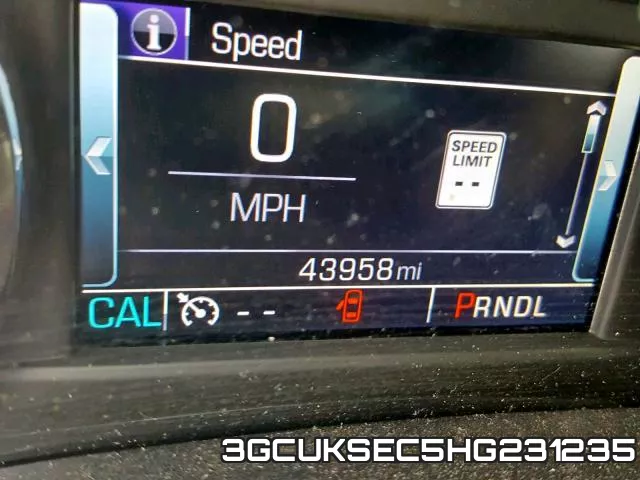 3GCUKSEC5HG231235 фото 9