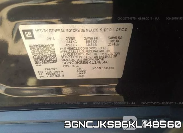 3GNCJKSB6KL148560 фото 10