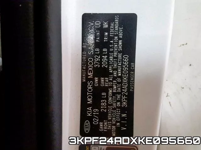 3KPF24ADXKE095660 фото 2
