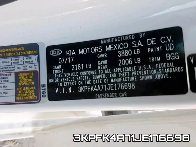 3KPFK4A71JE176698 фото 2