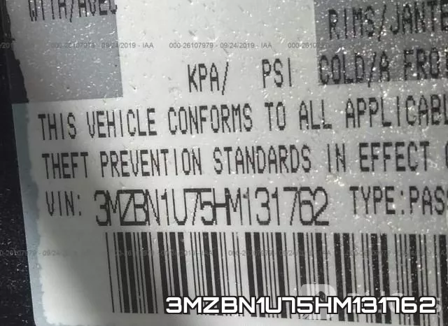 3MZBN1U75HM131762 фото 10